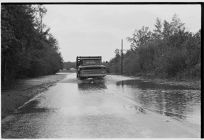 Driving in flood waters